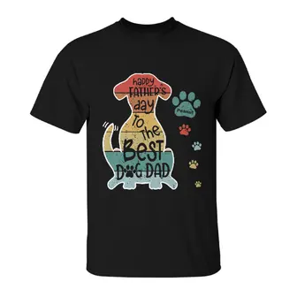 Custom The Best Dog Dad Retro | Custom Name | Fathers Day Gifts | Personalized Dog Dad - Thegiftio UK