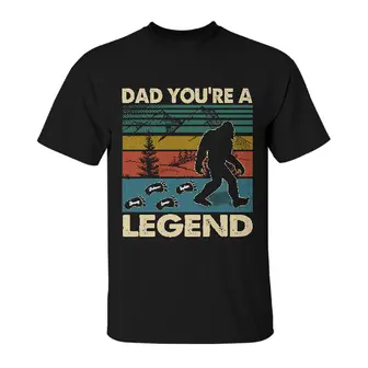 Custom Bigfoot Dad You Are a Legend | Custom Name | Fathers Day Gifts | Personalized Fathers Day - Seseable
