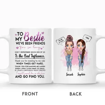 Custom To My Bestie We Have Been Friend For So Long | Custom Name | Gifts For Besties | Personalized Best Friend - Thegiftio UK