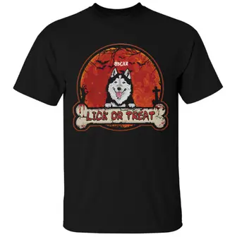 Custom Halloween Dogs Gifts Personalized Gift For Dog Mom Lick Or Treat - Thegiftio UK