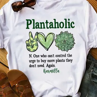 Personalized Funny Gardening Gift, Plant lovers Tee, Funny Plant TShirt, Gardener Gift - Thegiftio UK