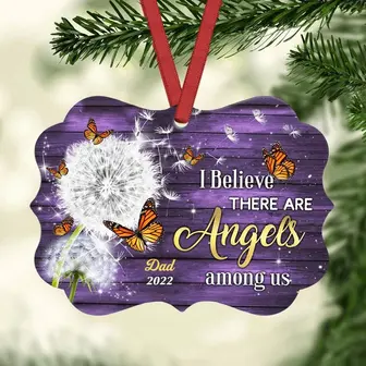 Personalized Angels Among Us Butterflies Memorial Benelux Ornament - Thegiftio UK