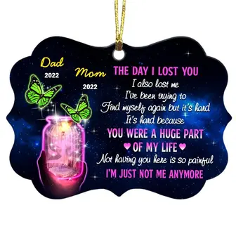 Personalized Memo Mom Dad Grandma Grandpa Benelux Ornament - Thegiftio UK