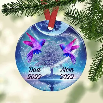 Personalized Hummingbird Memorial Ornament - Thegiftio UK