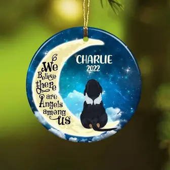 Personalized We Believe Dog Memorial Ornament - Thegiftio UK