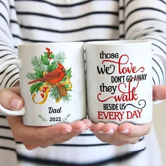 Personalized Cardinal Memorial Mug - Thegiftio UK