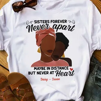 Personalized Sisterhood White T Shirt - Thegiftio UK