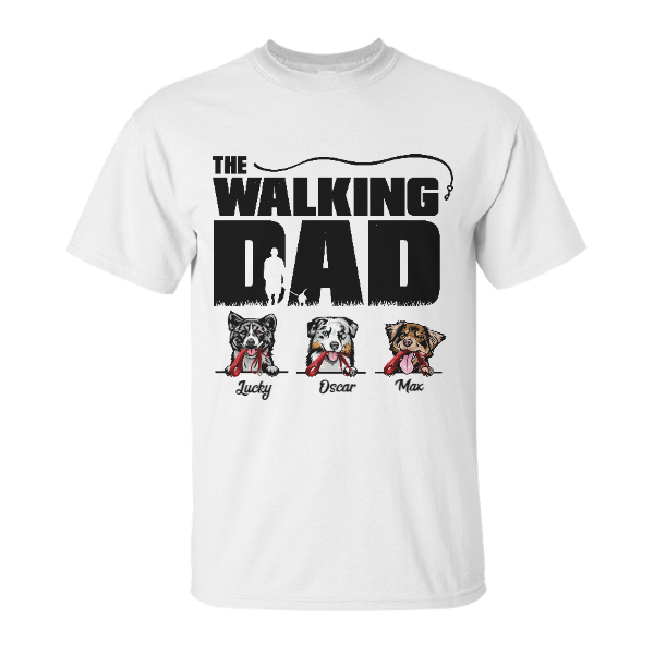 Custom The Walking Dad Dog Funny | Custom Name | Fathers Day Gifts | Personalized Dog Dad | Seseable CA