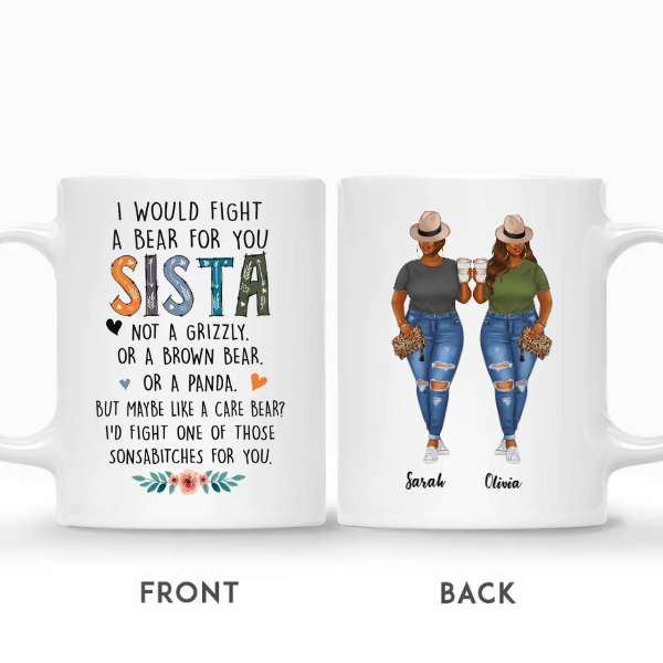Mug Personnalisé "I Fu*king Miss You Bitch" – Cadeau Pour Meilleur(e) Ami(e)