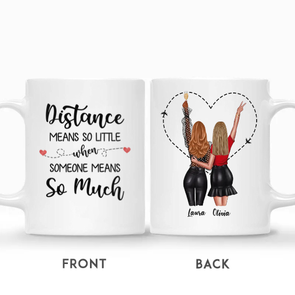 Long Distance Friendship Mugs
