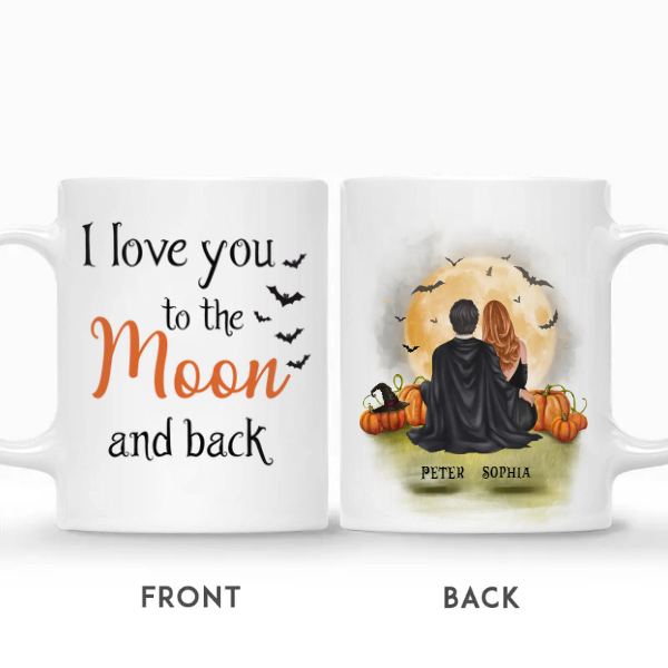 Custom Halloween Couple Gifts Personalized Name When We Are Together Every Night is Halloween