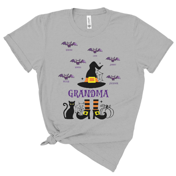 Custom Halloween Grandma Gifts Personalized Name Gift For Nanas Moms Grandma Witch | Seseable CA