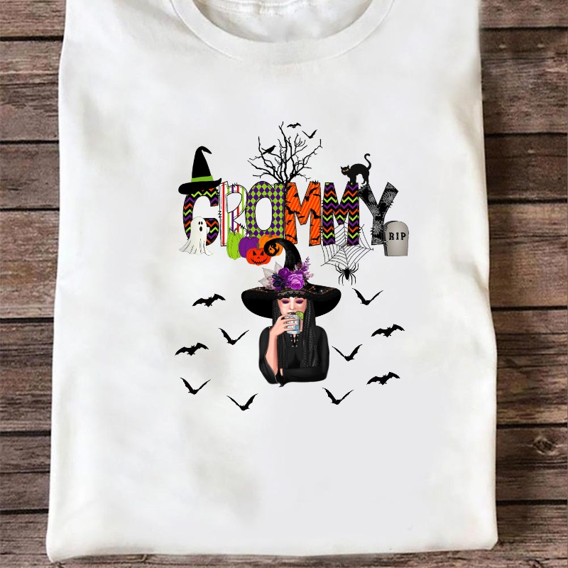 Grandma Custom Shirt Personalized Gift for Halloween | Family Wall Decor AU